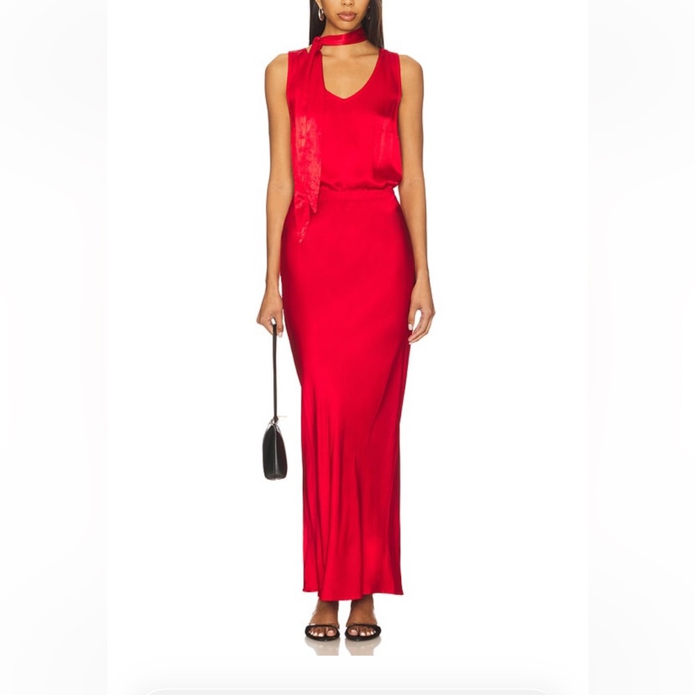 Revolve Midi Bias Cut skirt